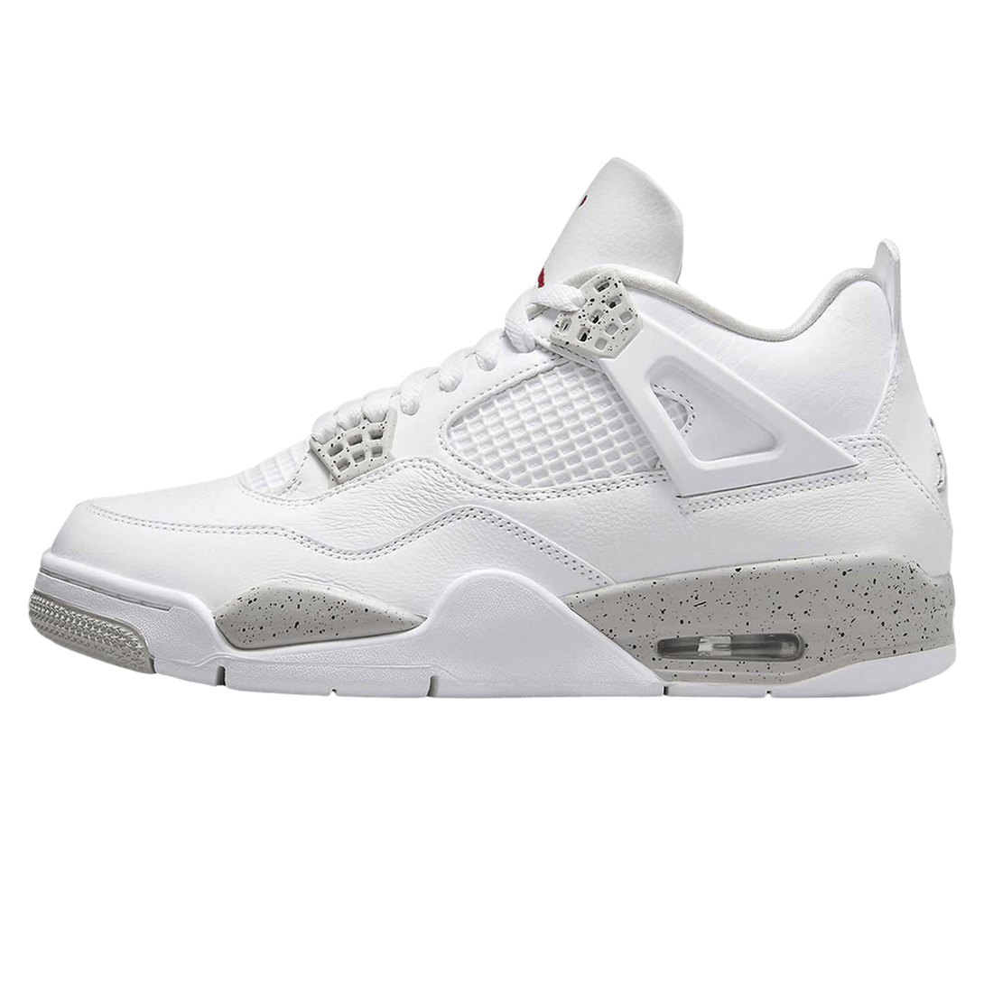 Air Jordan 4 Retro 'White Oreo'- Streetwear Fashion - helmiss.com