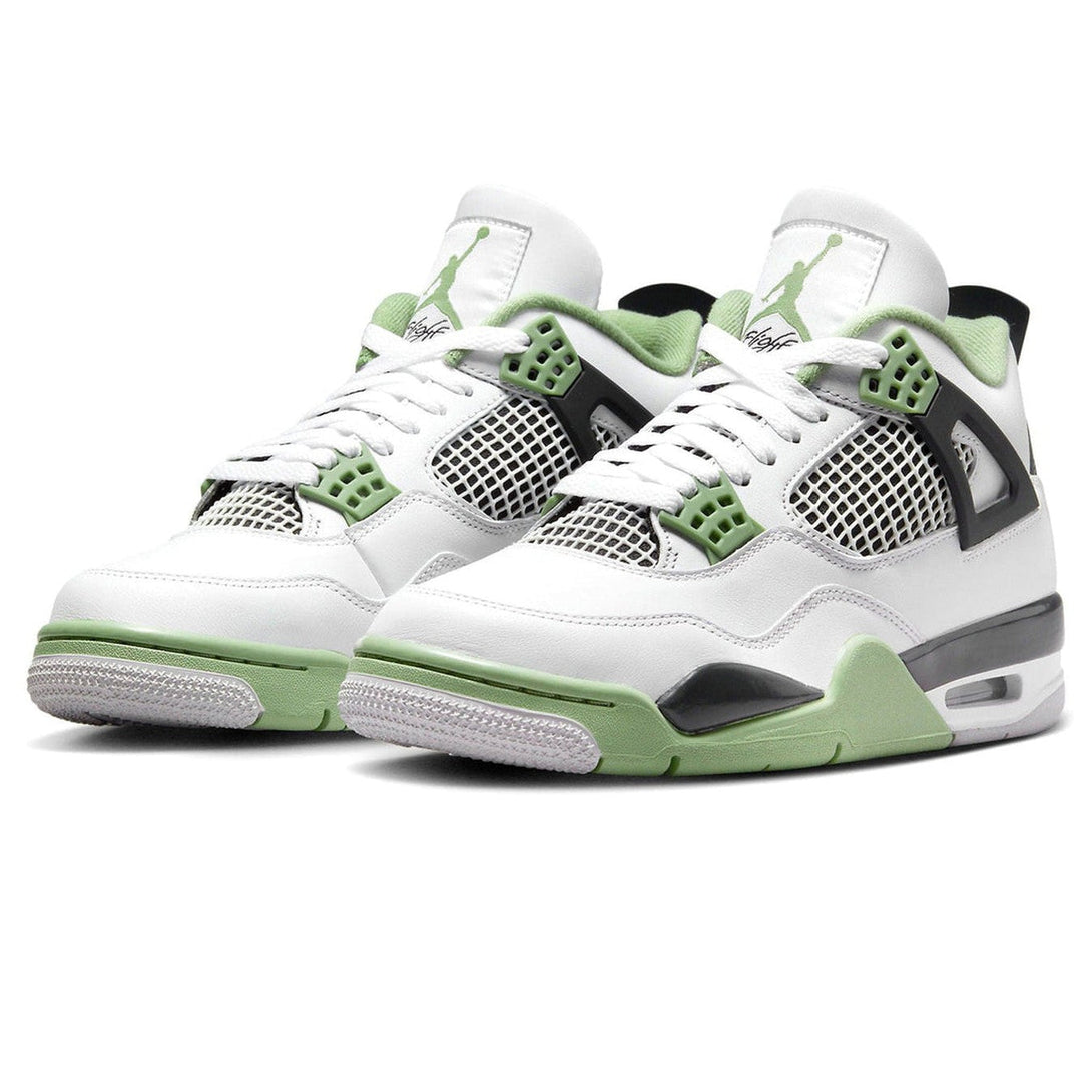 Air Jordan 4 Retro Wmns 'Seafoam'- Streetwear Fashion - helmiss.com