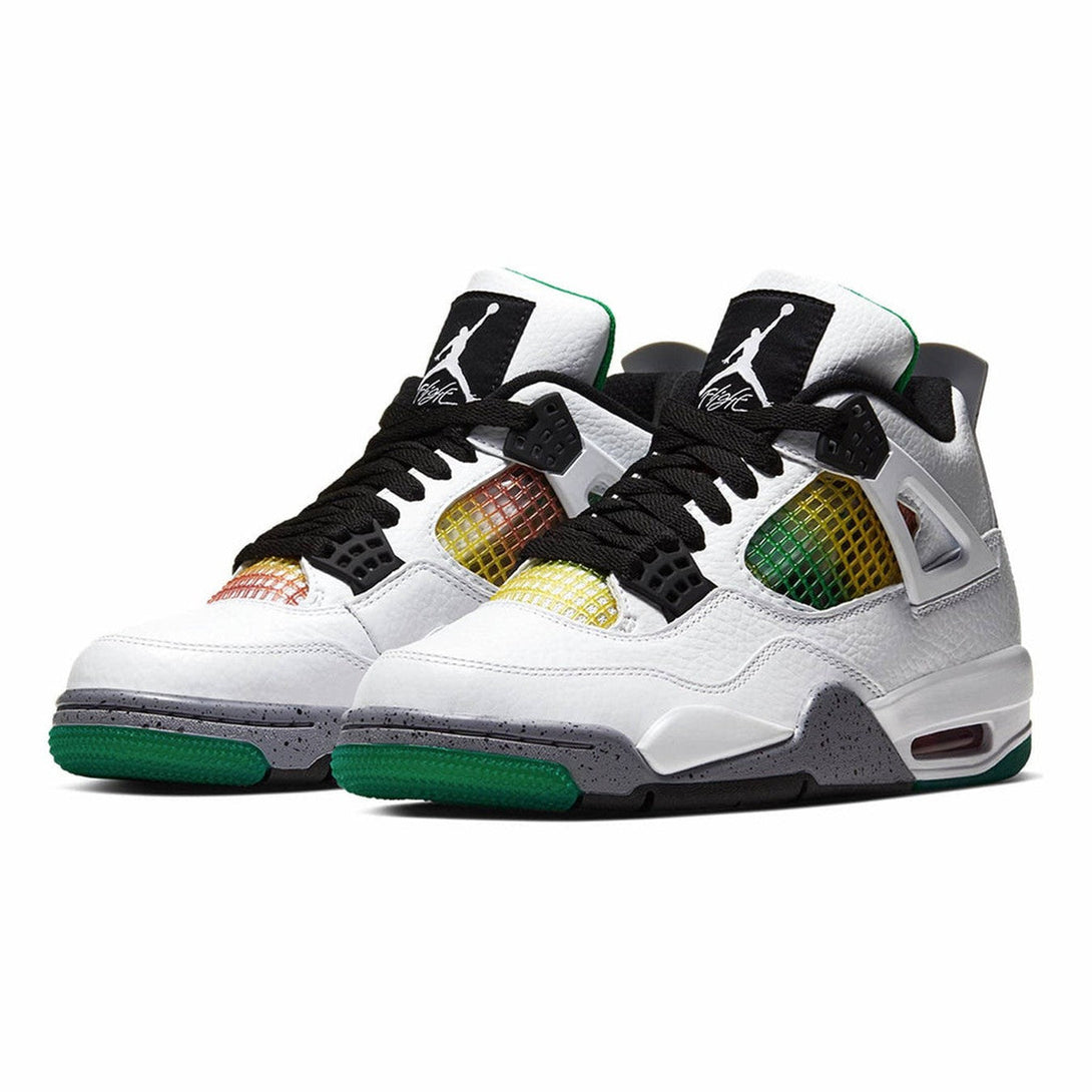 Air Jordan 4 Wmns Retro 'Rasta'- Streetwear Fashion - helmiss.com