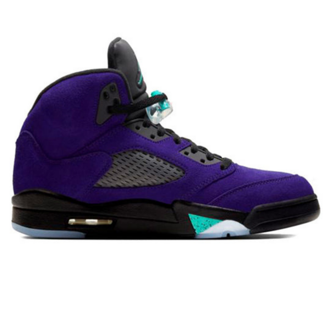 Air Jordan 5 Retro 'Alternate Grape'- Streetwear Fashion - helmiss.com