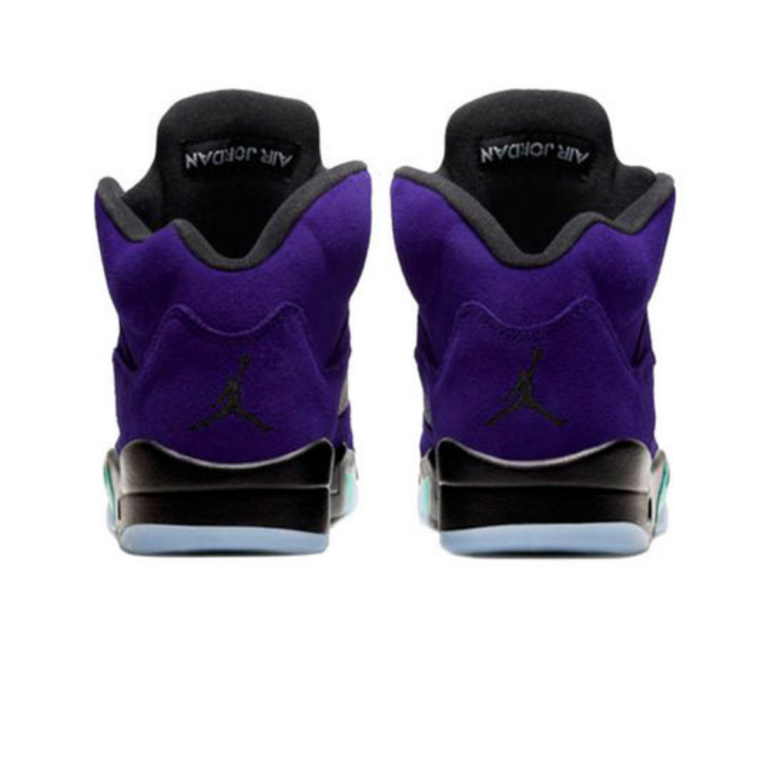 Air Jordan 5 Retro 'Alternate Grape'- Streetwear Fashion - helmiss.com