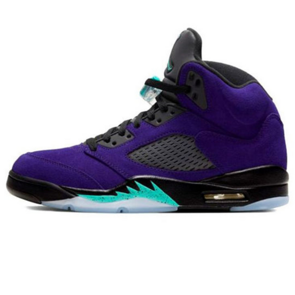 Air Jordan 5 Retro 'Alternate Grape'- Streetwear Fashion - helmiss.com