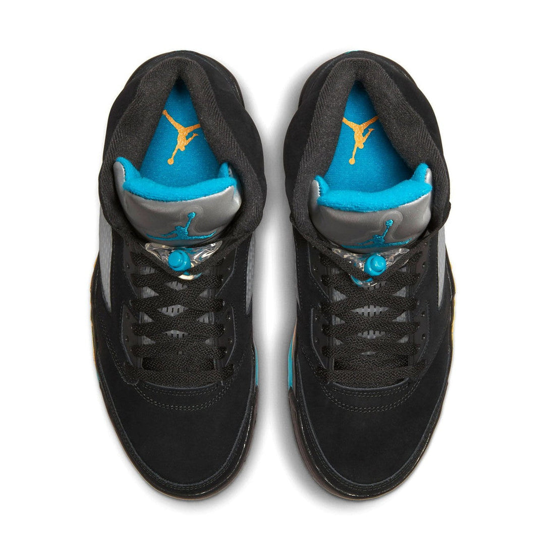 Air Jordan 5 Retro 'Aqua'- Streetwear Fashion - helmiss.com