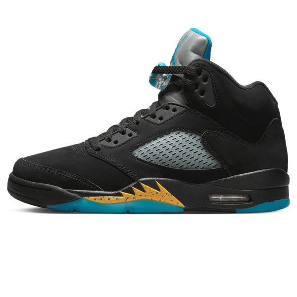 Air Jordan 5 Retro 'Aqua'- Streetwear Fashion - helmiss.com