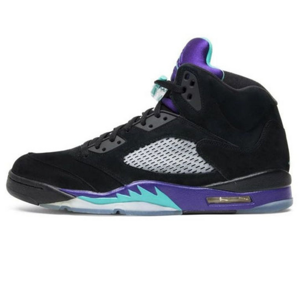 Air Jordan 5 Retro 'Black Grape'- Streetwear Fashion - helmiss.com