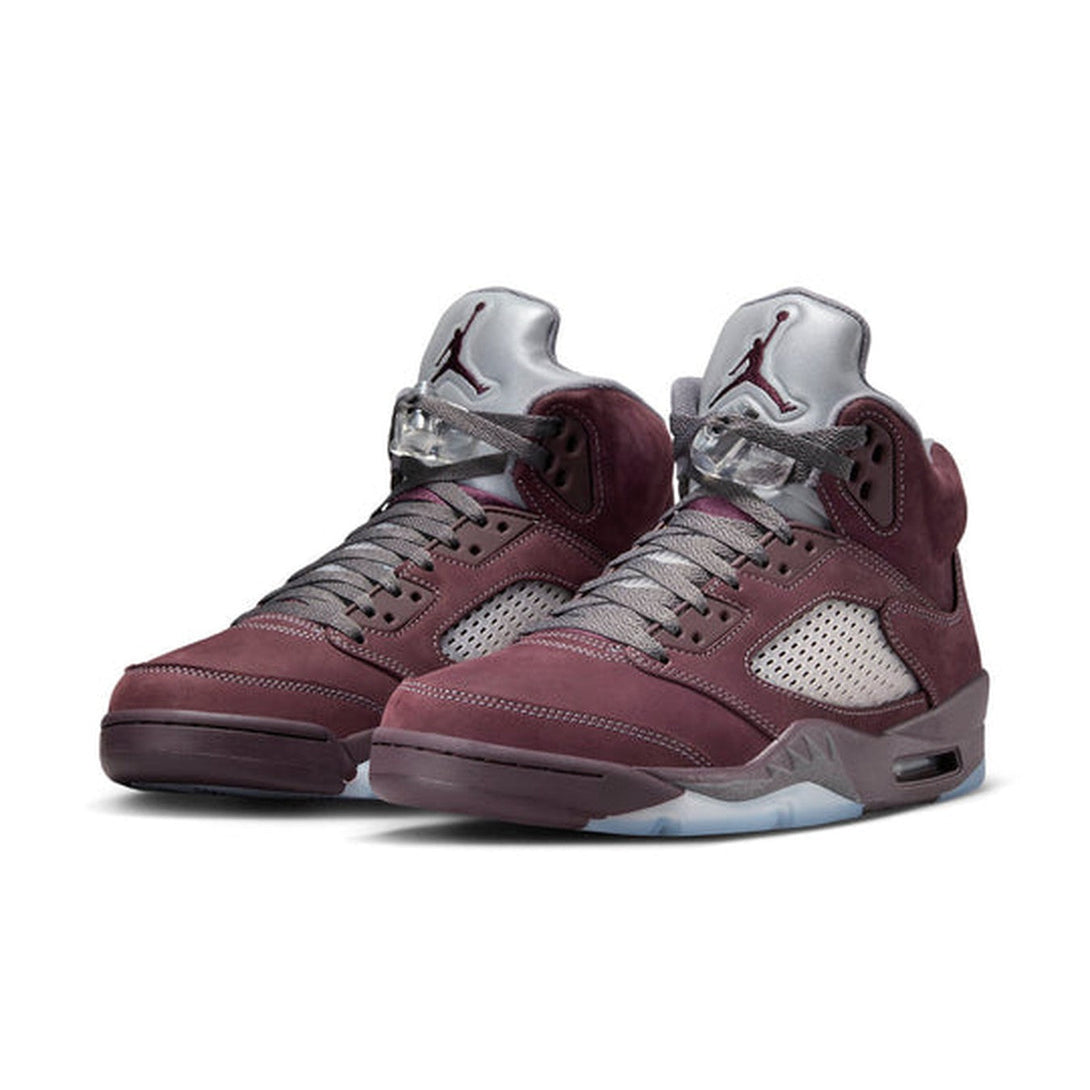 Air Jordan 5 Retro 'Burgundy'- Streetwear Fashion - helmiss.com