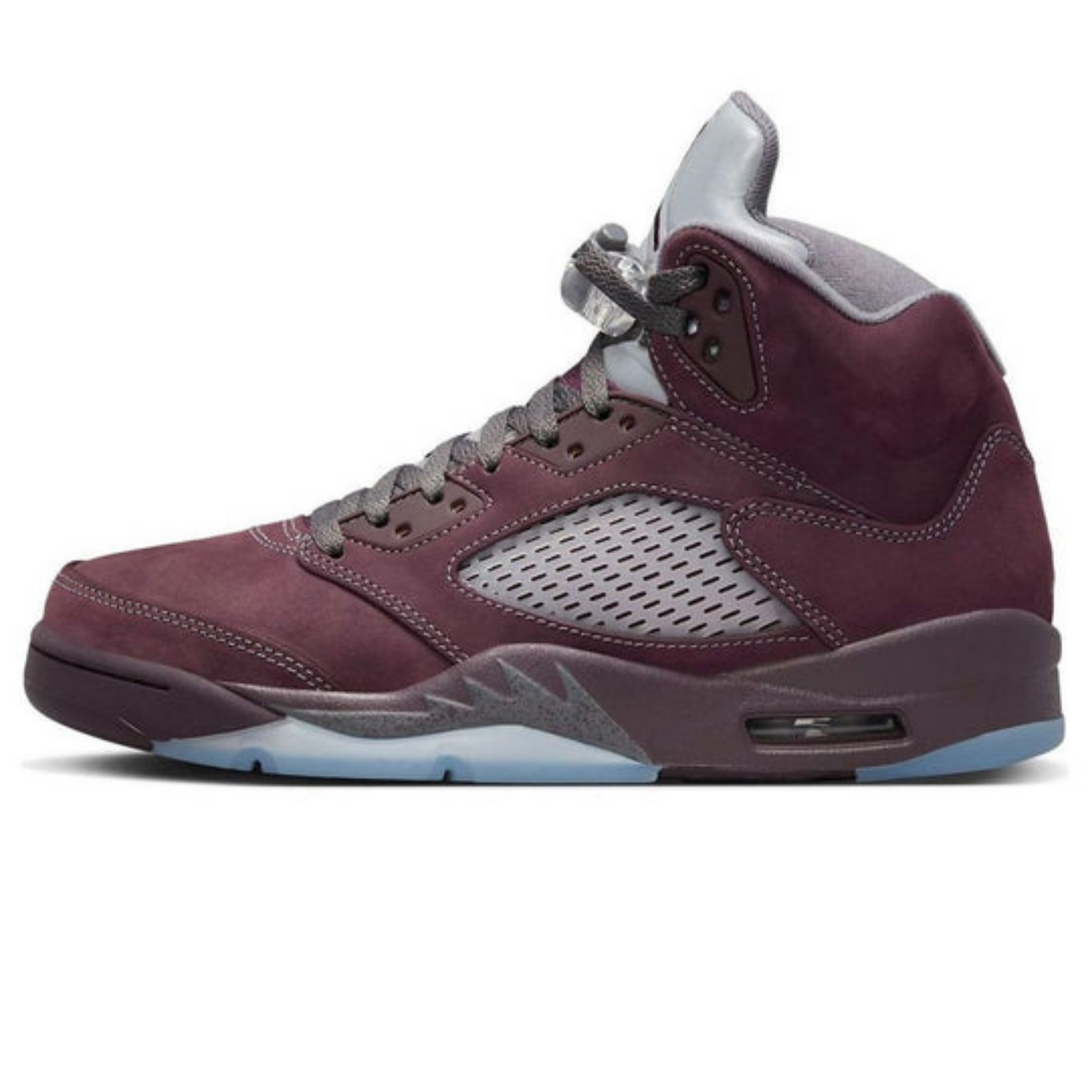 Air Jordan 5 Retro 'Burgundy'- Streetwear Fashion - helmiss.com