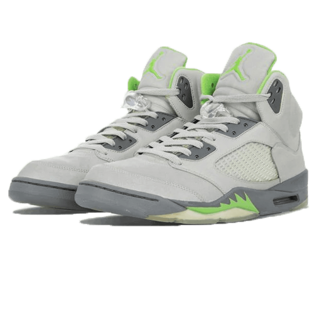 Air Jordan 5 Retro 'Green Bean'- Streetwear Fashion - helmiss.com