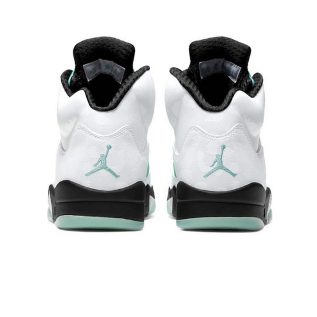 Air Jordan 5 Retro 'Island Green'- Streetwear Fashion - helmiss.com