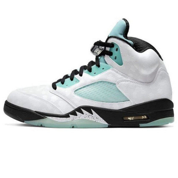 Air Jordan 5 Retro 'Island Green'- Streetwear Fashion - helmiss.com