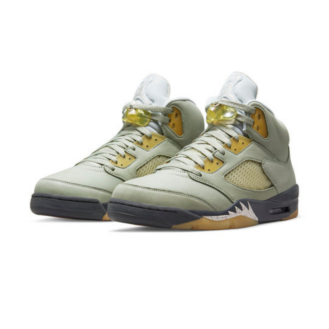 Air Jordan 5 Retro 'Jade Horizon'- Streetwear Fashion - helmiss.com