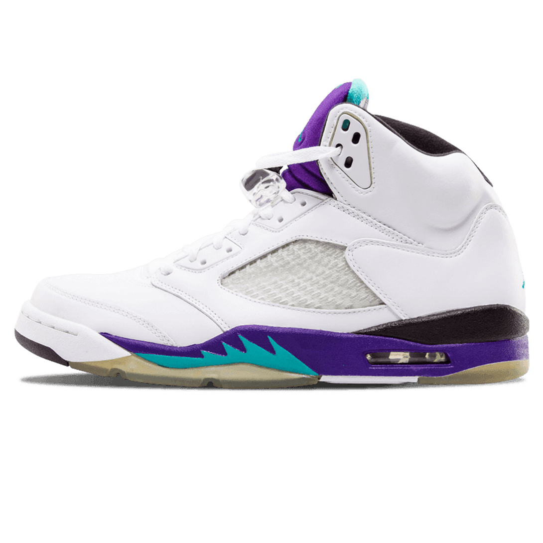 Air Jordan 5 Retro LS 'Grape' 2006- Streetwear Fashion - helmiss.com