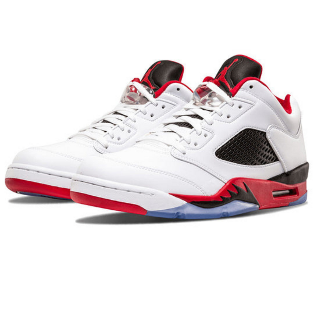 Air Jordan 5 Retro Low 'Fire Red' 2016- Streetwear Fashion - helmiss.com