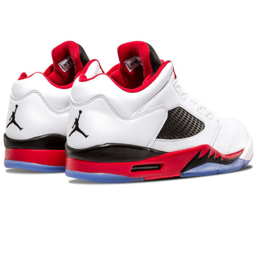 Air Jordan 5 Retro Low 'Fire Red' 2016- Streetwear Fashion - helmiss.com