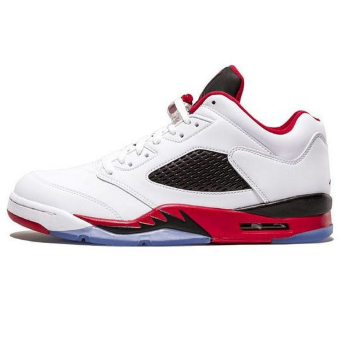 Air Jordan 5 Retro Low 'Fire Red' 2016- Streetwear Fashion - helmiss.com