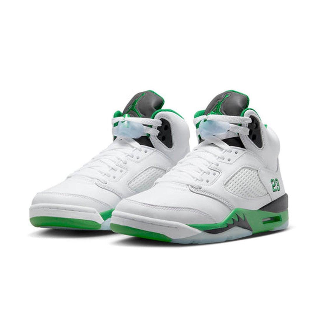 Air Jordan 5 Retro 'Lucky Green'- Streetwear Fashion - helmiss.com