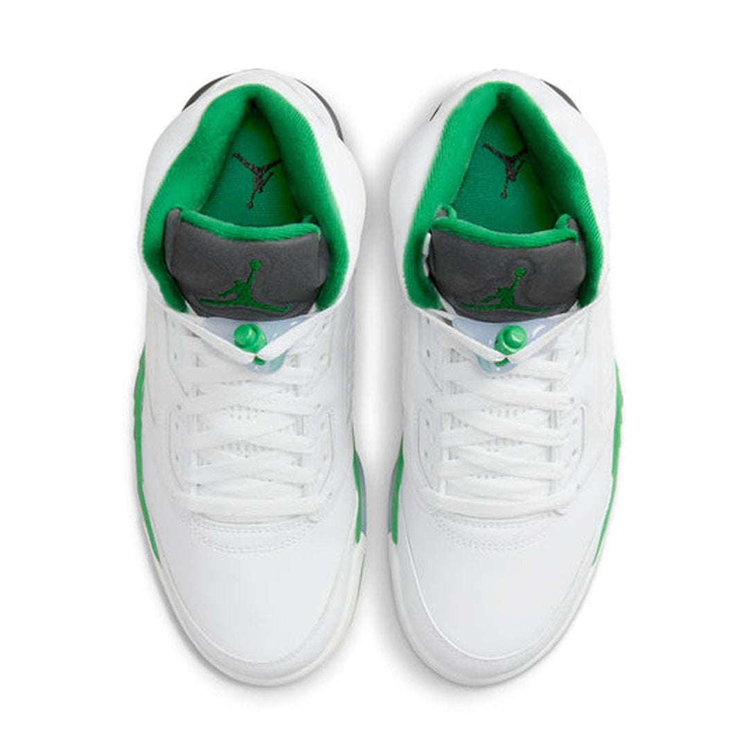 Air Jordan 5 Retro 'Lucky Green'- Streetwear Fashion - helmiss.com