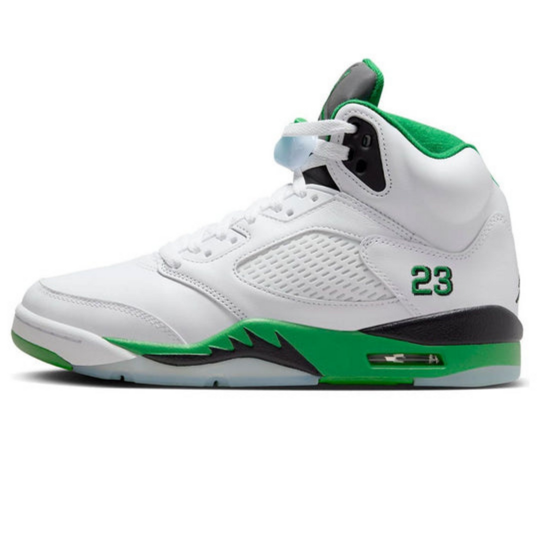 Air Jordan 5 Retro 'Lucky Green'- Streetwear Fashion - helmiss.com