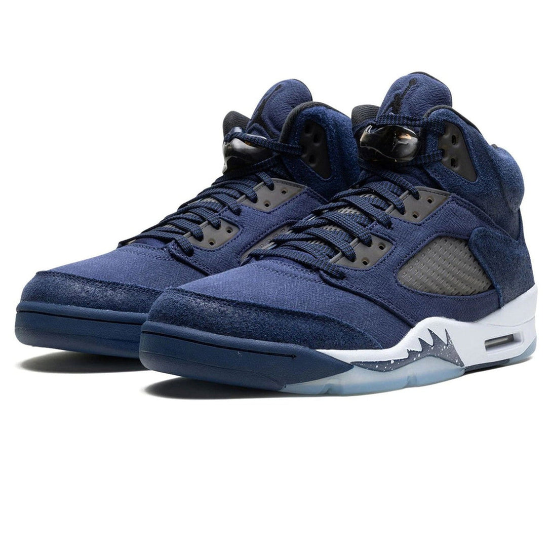 Air Jordan 5 Retro 'Midnight Navy'- Streetwear Fashion - helmiss.com