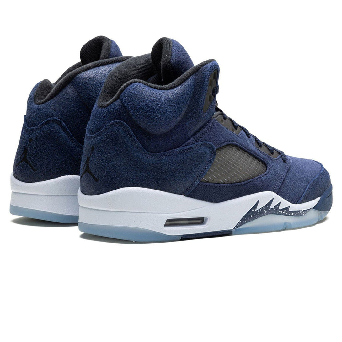 Air Jordan 5 Retro 'Midnight Navy'- Streetwear Fashion - helmiss.com