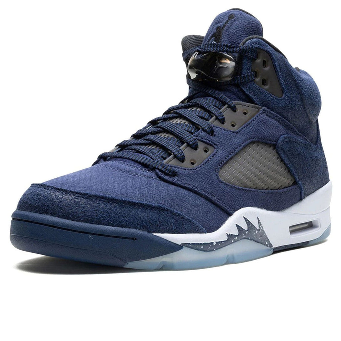 Air Jordan 5 Retro 'Midnight Navy'- Streetwear Fashion - helmiss.com