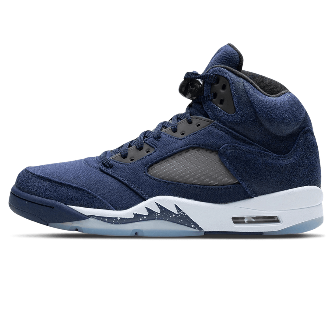 Air Jordan 5 Retro 'Midnight Navy'- Streetwear Fashion - helmiss.com