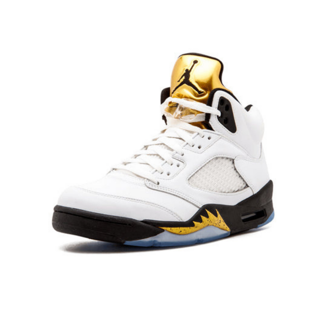 Air Jordan 5 Retro 'Olympic'- Streetwear Fashion - helmiss.com