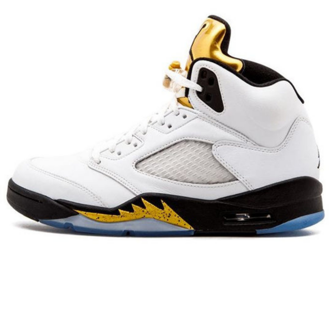 Air Jordan 5 Retro 'Olympic'- Streetwear Fashion - helmiss.com