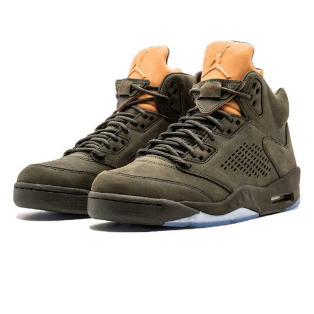 Air Jordan 5 Retro Premium 'Take Flight'- Streetwear Fashion - helmiss.com