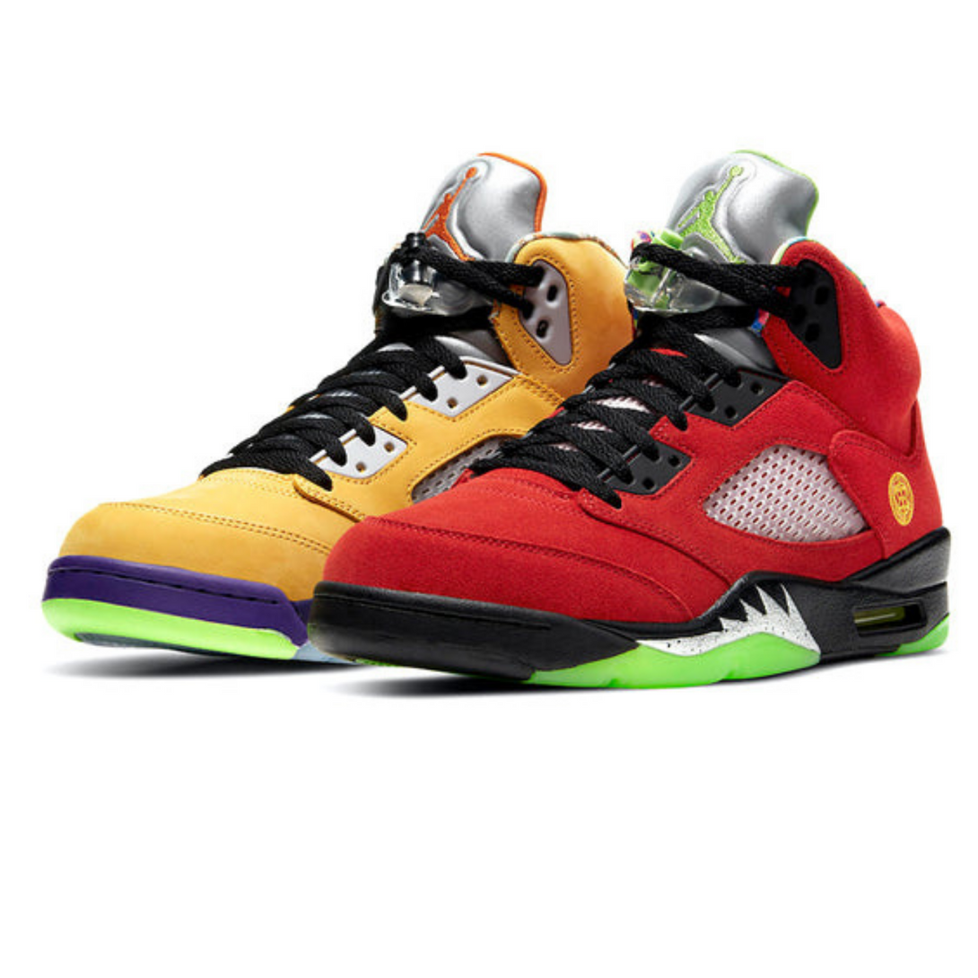 Air Jordan 5 Retro SE 'What The'- Streetwear Fashion - helmiss.com