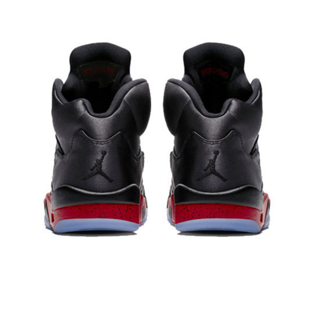 Air Jordan 5 Retro 'Satin Bred'- Streetwear Fashion - helmiss.com