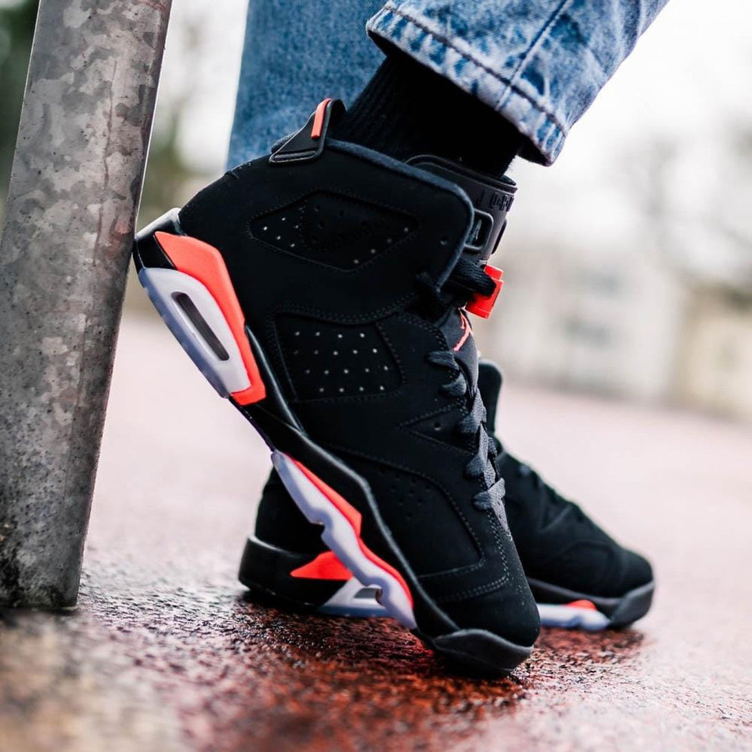 Air Jordan 6 GS Infrared Retro 2019- Streetwear Fashion - helmiss.com