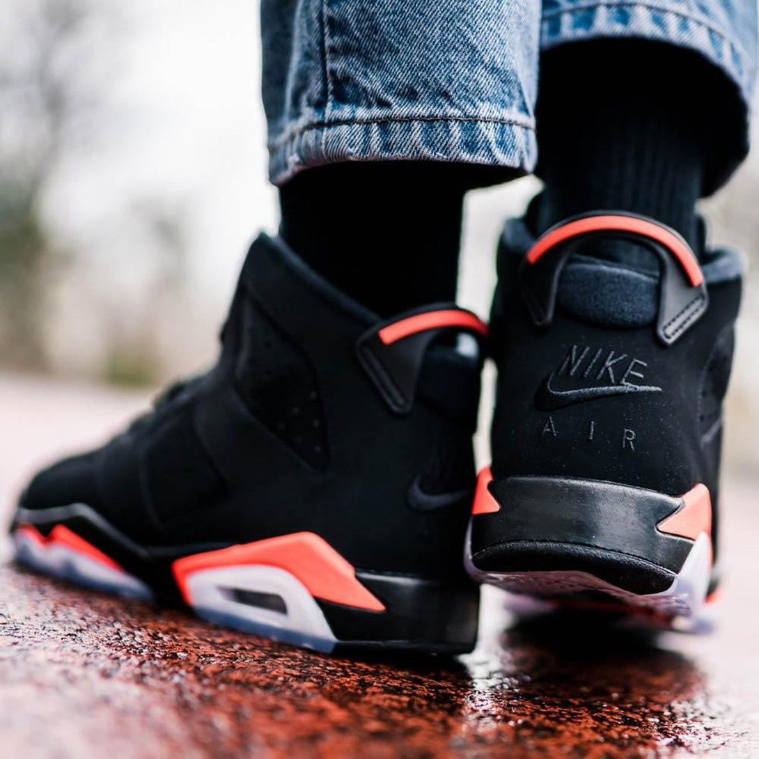 Air Jordan 6 GS Infrared Retro 2019- Streetwear Fashion - helmiss.com