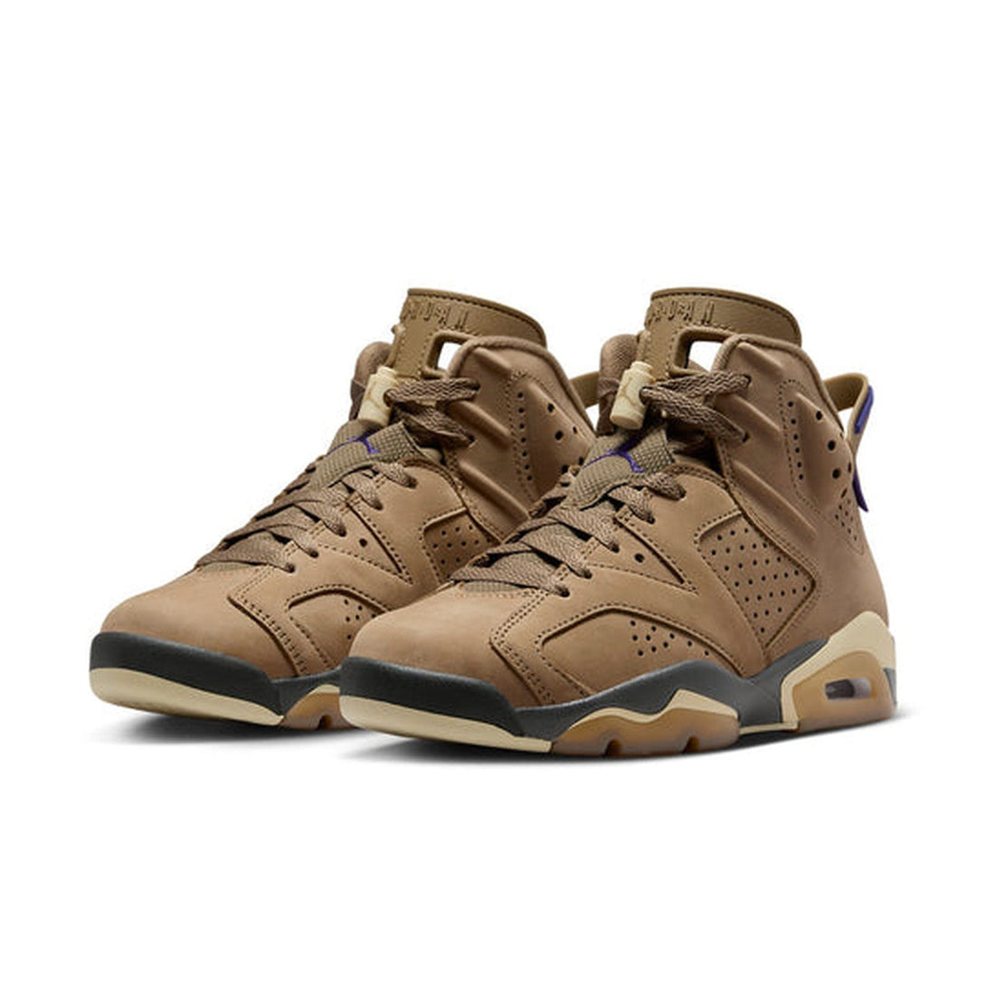 Air Jordan 6 Retro GORE-TEX 'Brown Kelp'- Streetwear Fashion - helmiss.com