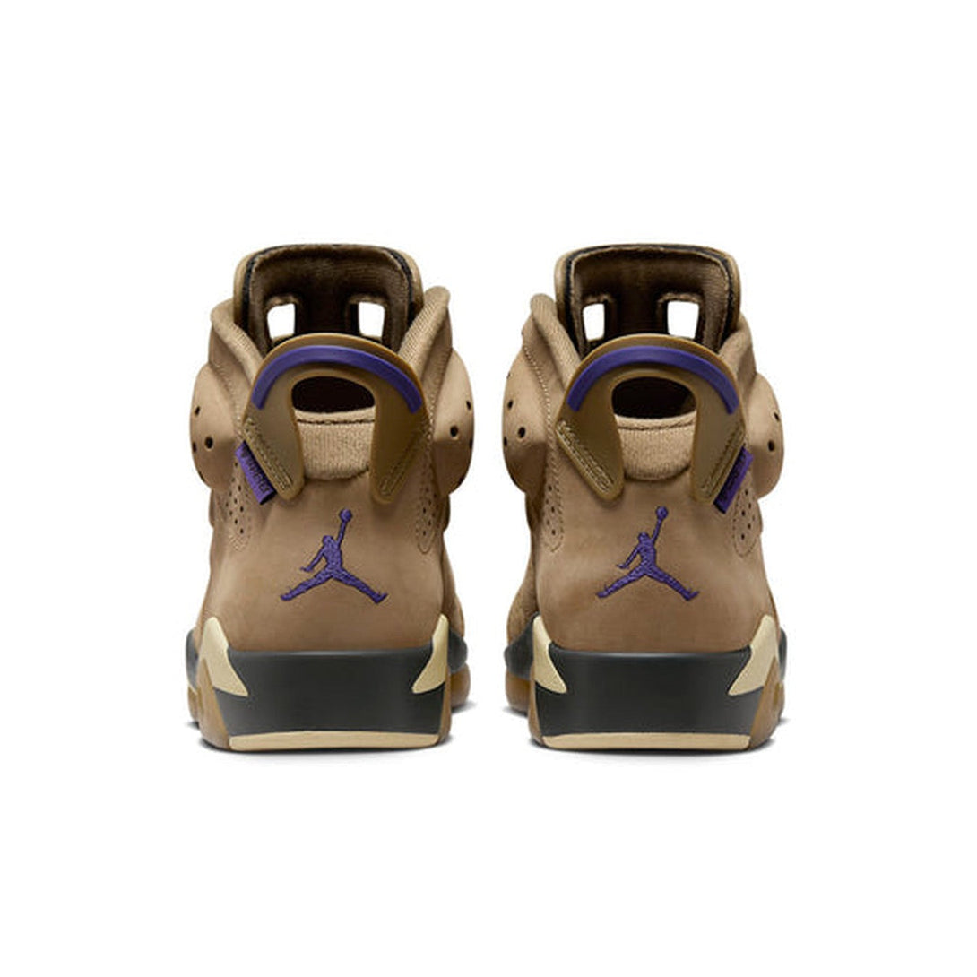 Air Jordan 6 Retro GORE-TEX 'Brown Kelp'- Streetwear Fashion - helmiss.com