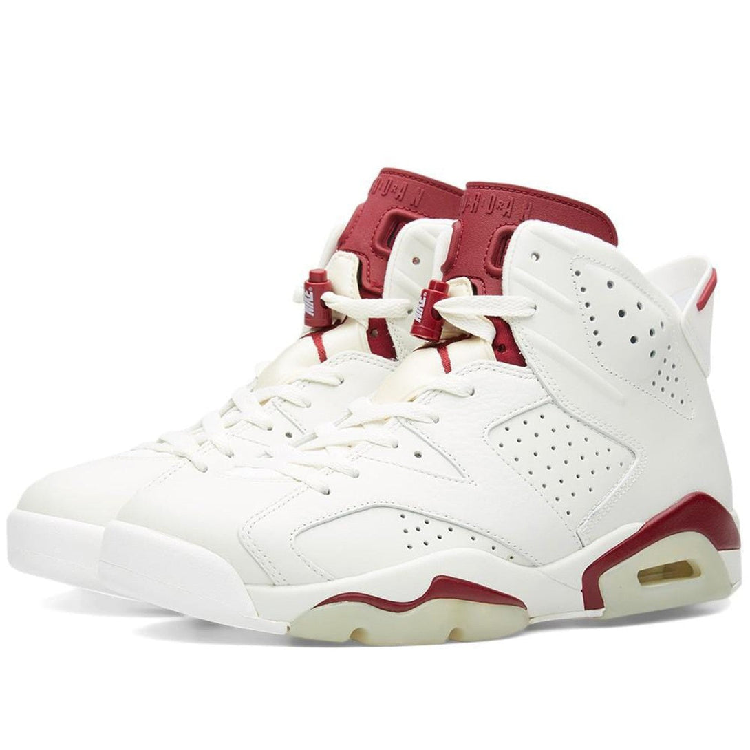 Air Jordan 6 Retro Maroon- Streetwear Fashion - helmiss.com