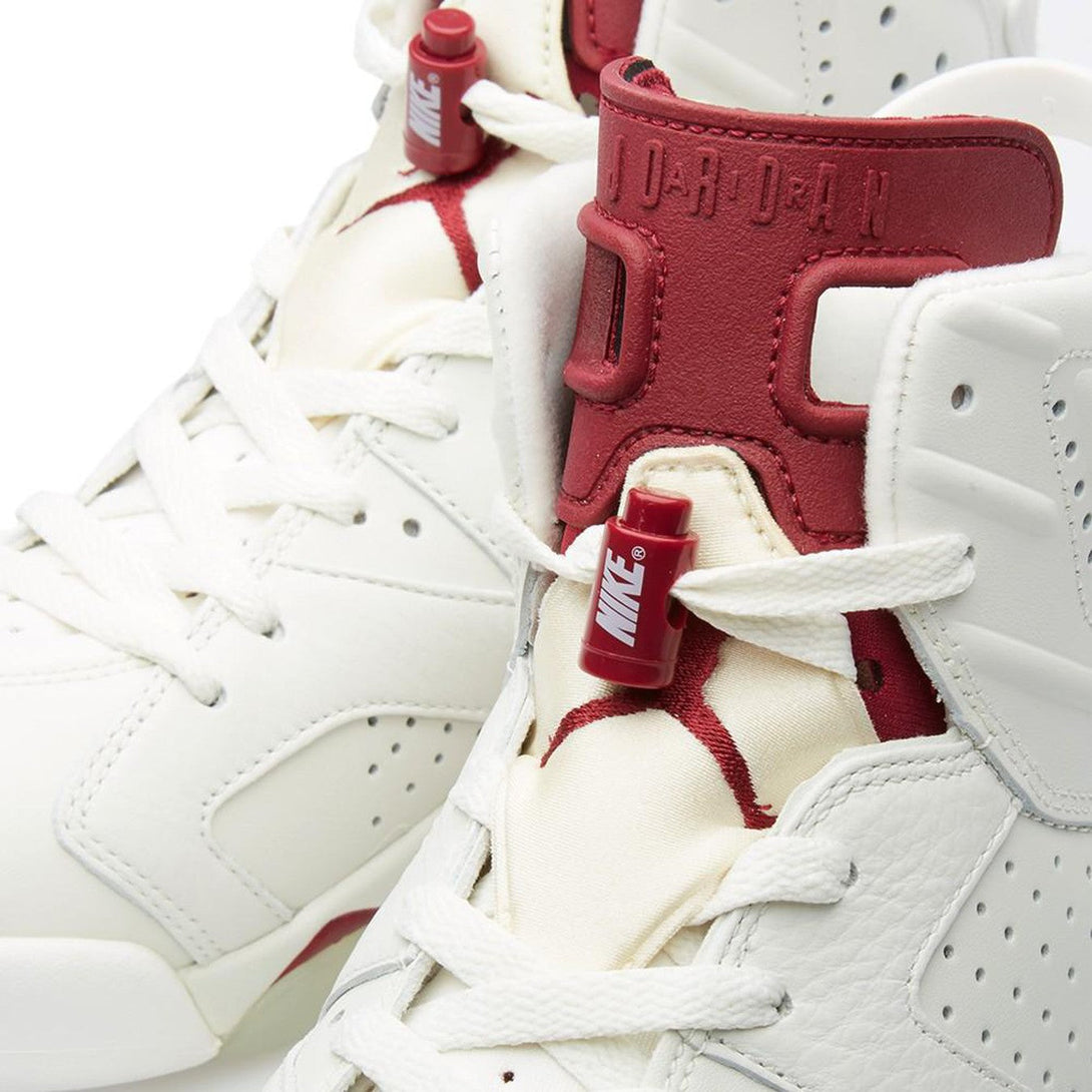 Air Jordan 6 Retro Maroon- Streetwear Fashion - helmiss.com