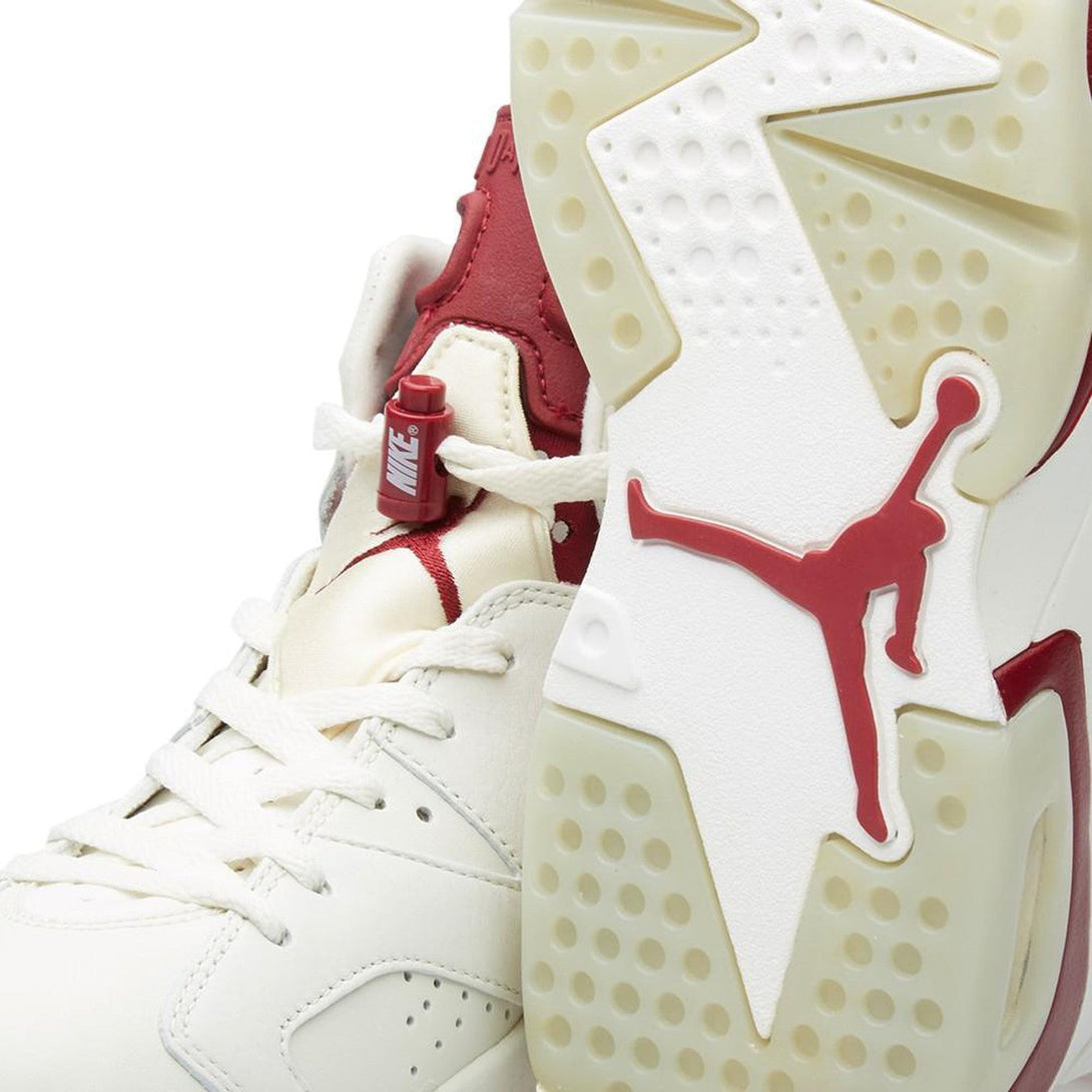 Air Jordan 6 Retro Maroon- Streetwear Fashion - helmiss.com