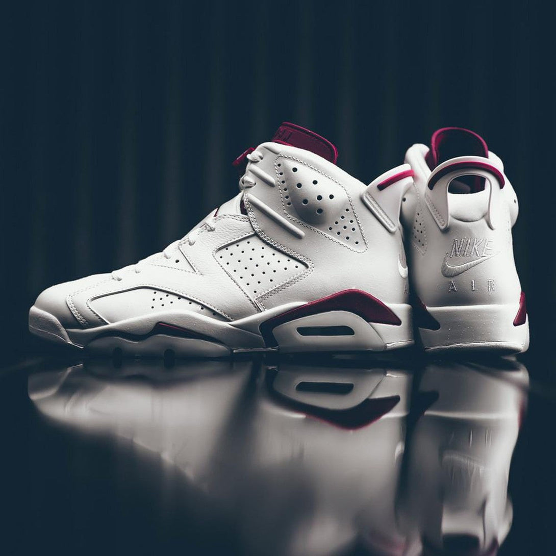 Air Jordan 6 Retro Maroon- Streetwear Fashion - helmiss.com