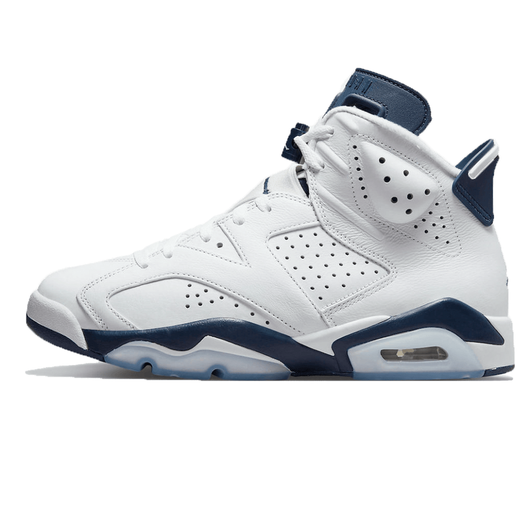 Air Jordan 6 Retro 'Midnight Navy' 2022- Streetwear Fashion - helmiss.com