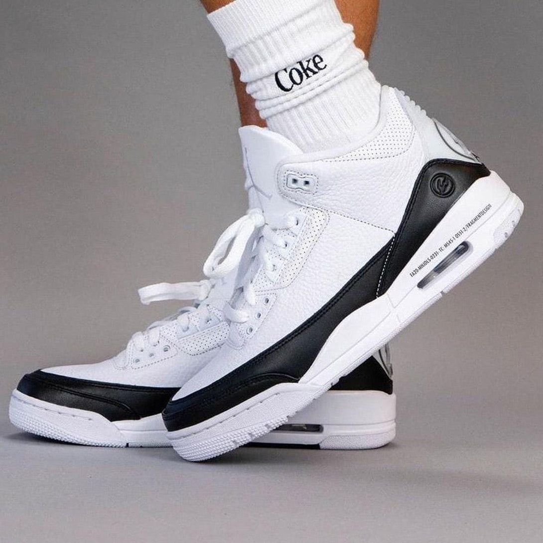 Fragment Design x Air Jordan 3 Retro SP 'White'- Streetwear Fashion - helmiss.com