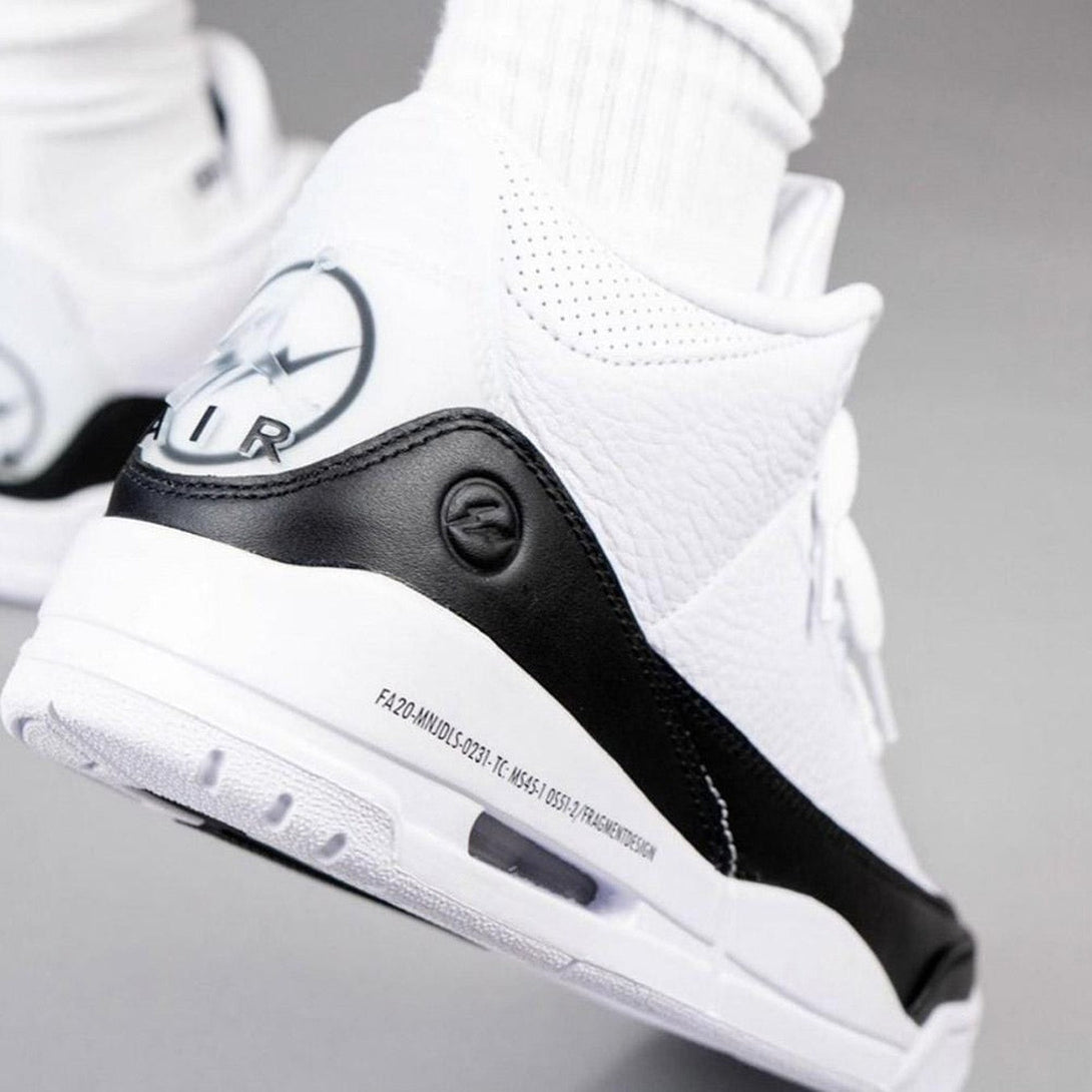 Fragment Design x Air Jordan 3 Retro SP 'White'- Streetwear Fashion - helmiss.com