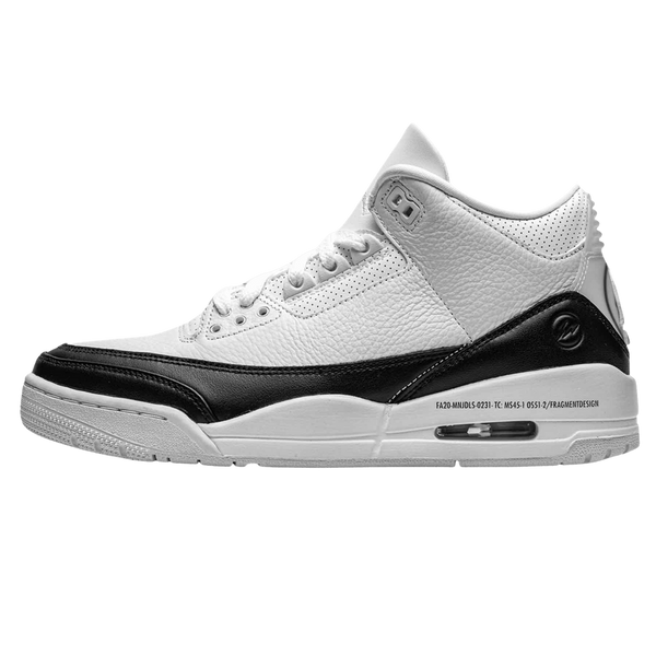 Fragment Design x Air Jordan 3 Retro SP 'White'- Streetwear Fashion - helmiss.com