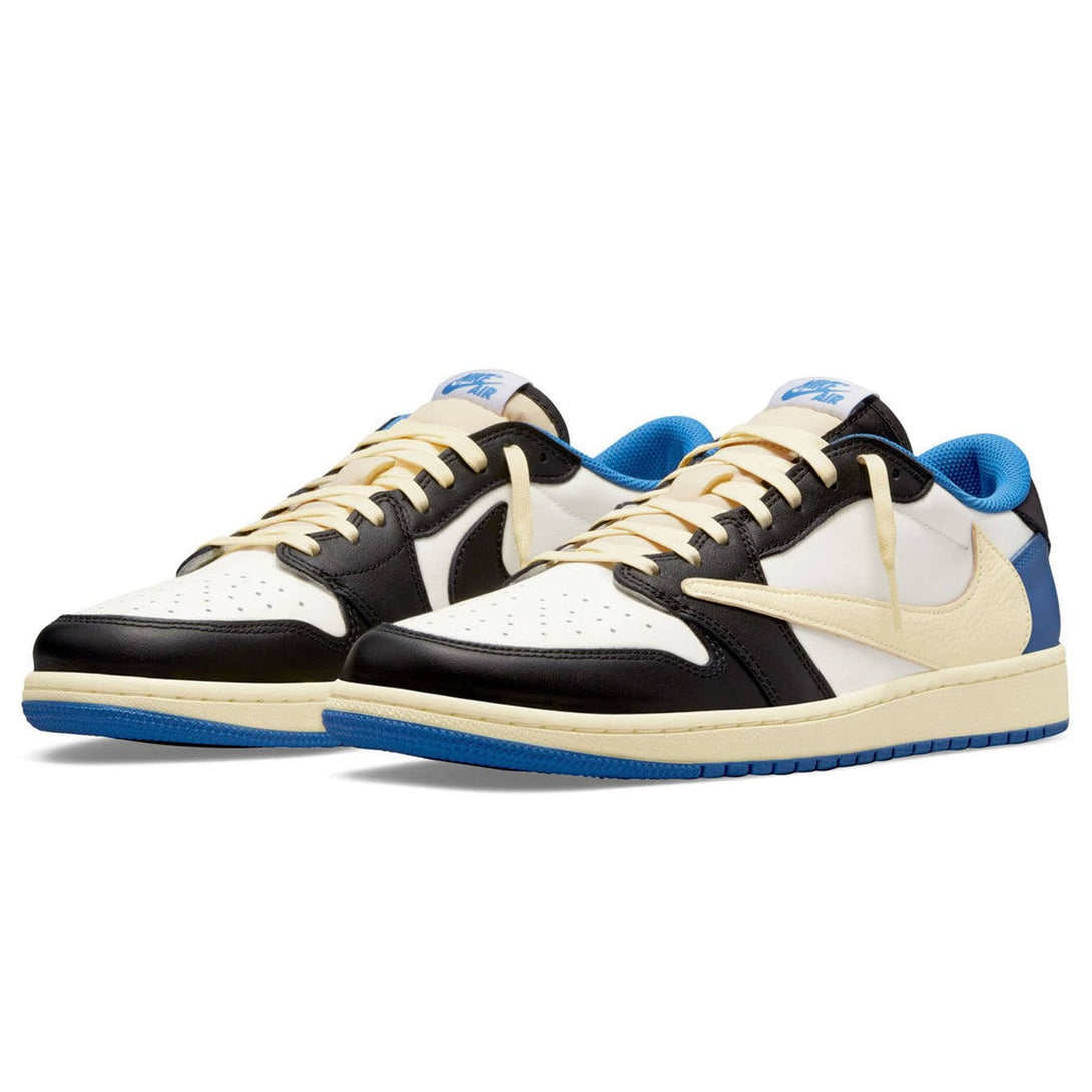 Fragment Design x Travis Scott x Air Jordan 1 Retro Low- Streetwear Fashion - helmiss.com