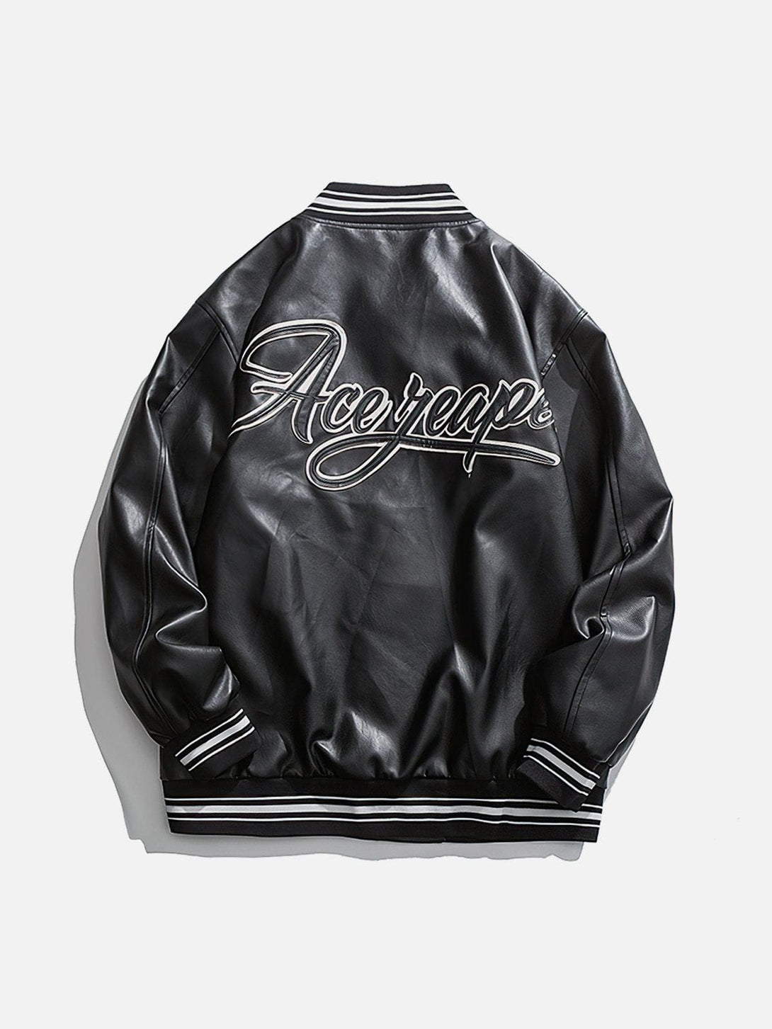 Helmiss - 3D Letter Embroidery Jacket- Streetwear Fashion - helmiss.com