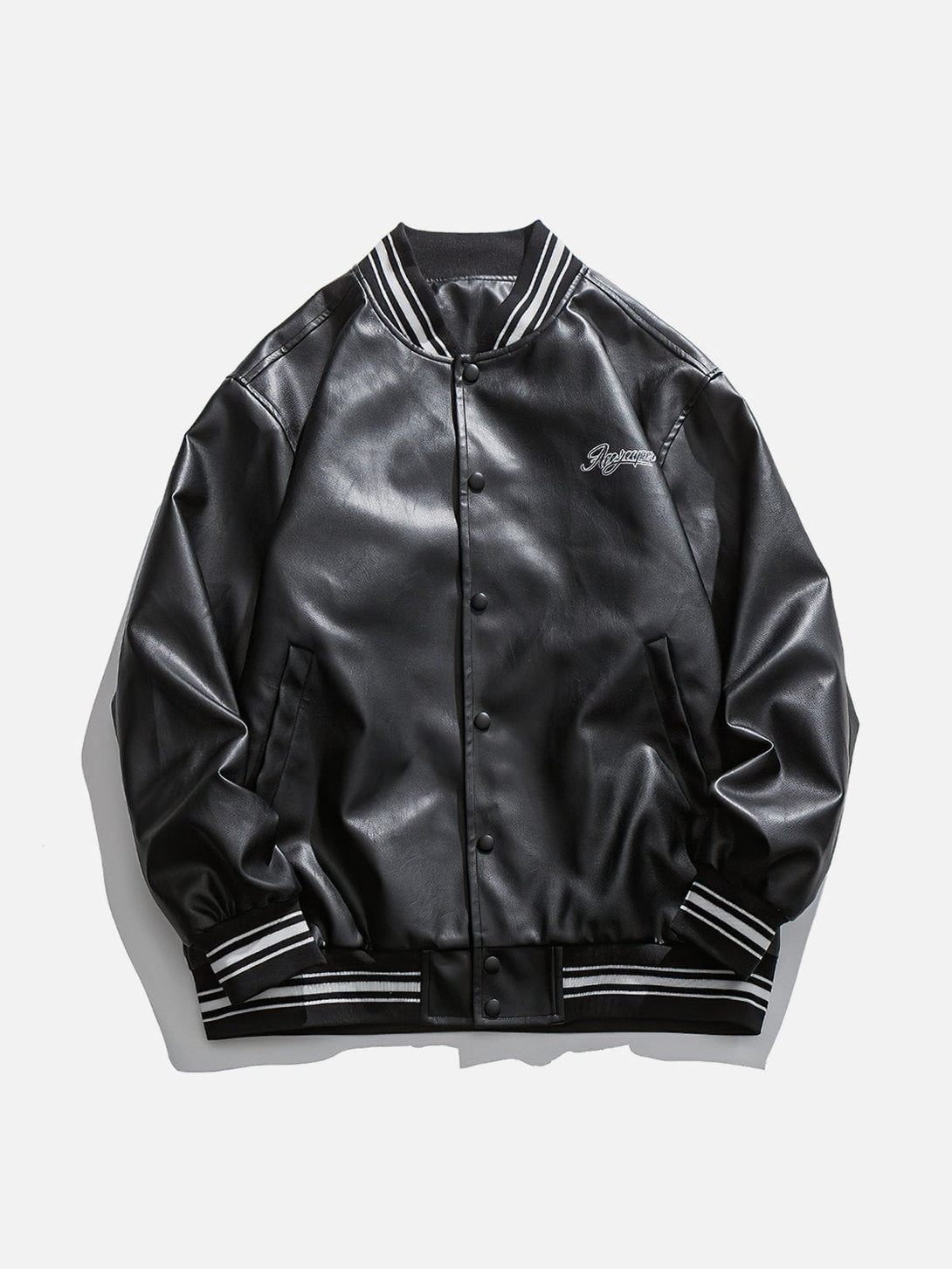 Helmiss - 3D Letter Embroidery Jacket- Streetwear Fashion - helmiss.com