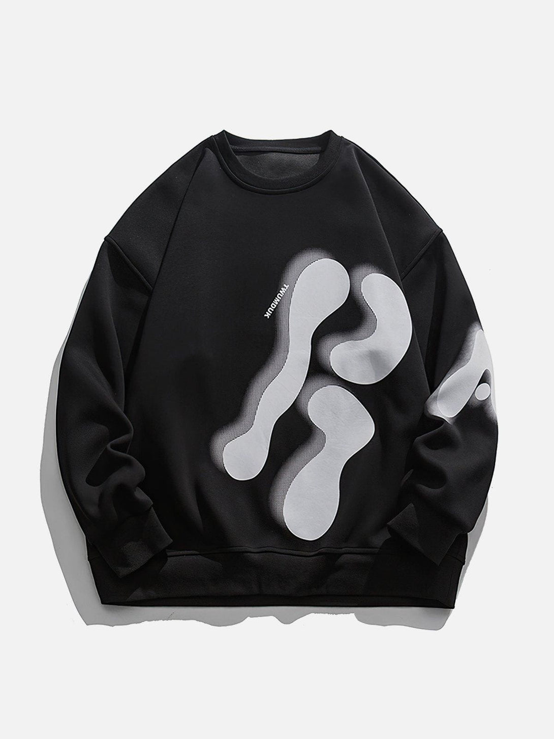 Helmiss - 3D Letter Print Sweatshirt- Streetwear Fashion - helmiss.com