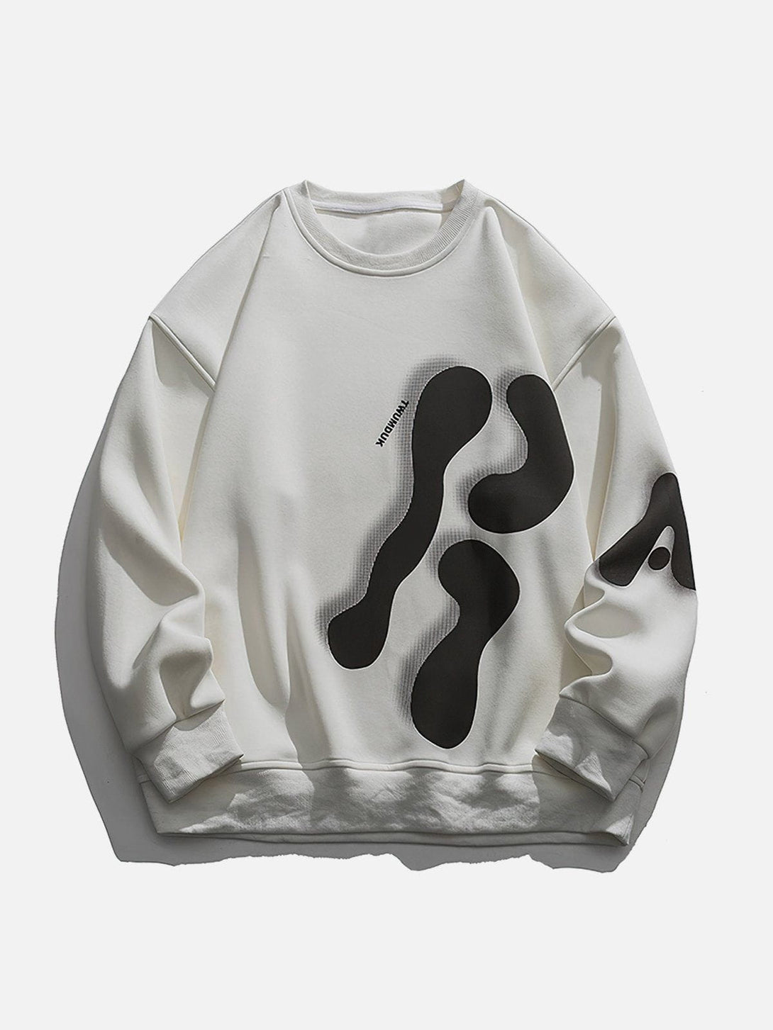 Helmiss - 3D Letter Print Sweatshirt- Streetwear Fashion - helmiss.com