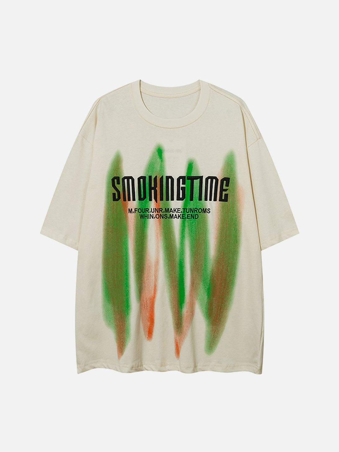 Helmiss - Abstraction Print Tee- Streetwear Fashion - helmiss.com