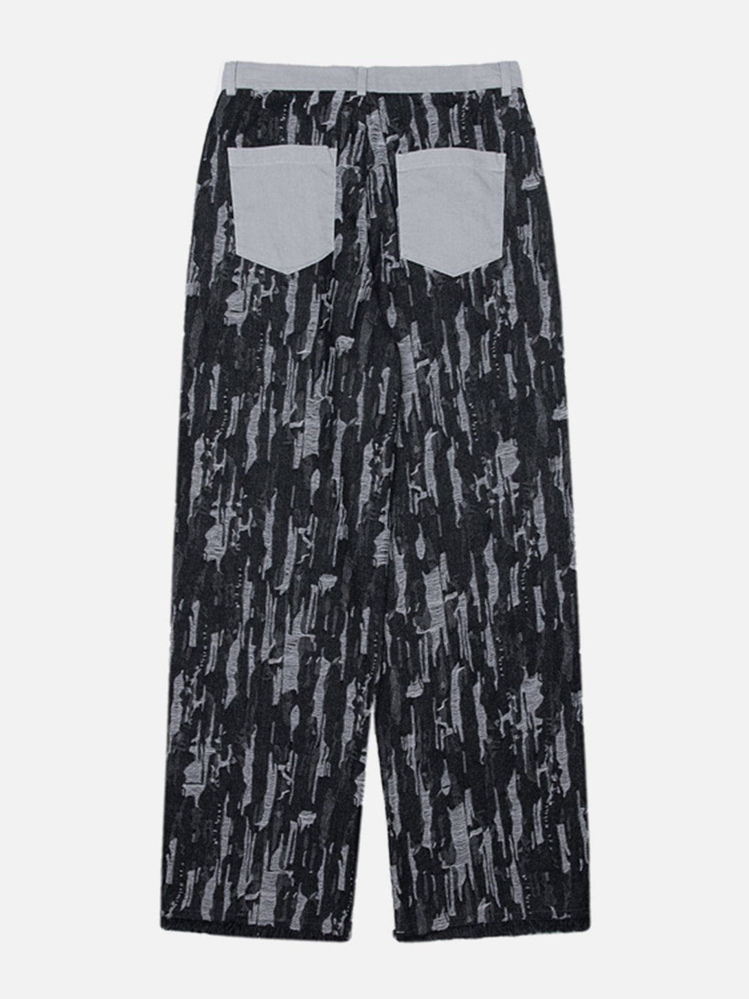 Helmiss - All-over Print Jeans- Streetwear Fashion - helmiss.com